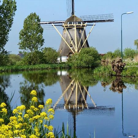 Mondriaanmolen, A Real Windmill Close To Amsterdam Абкауде Экстерьер фото
