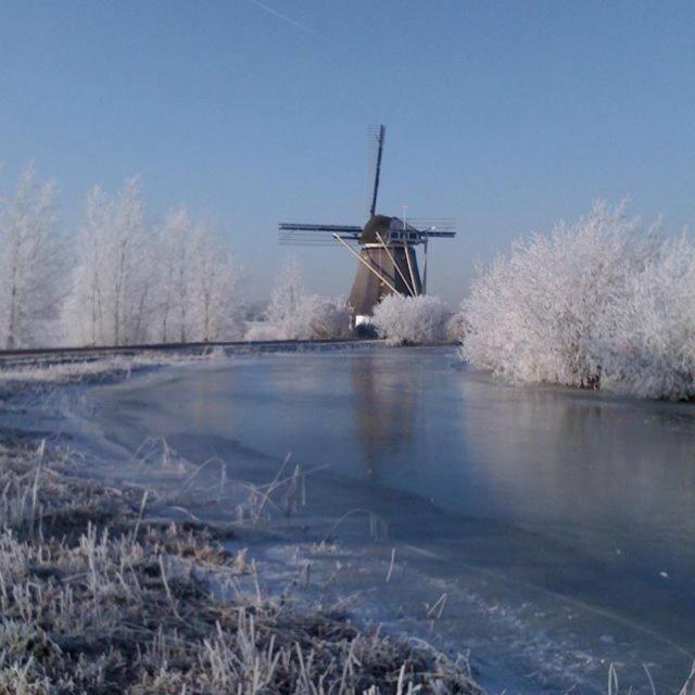 Mondriaanmolen, A Real Windmill Close To Amsterdam Абкауде Экстерьер фото